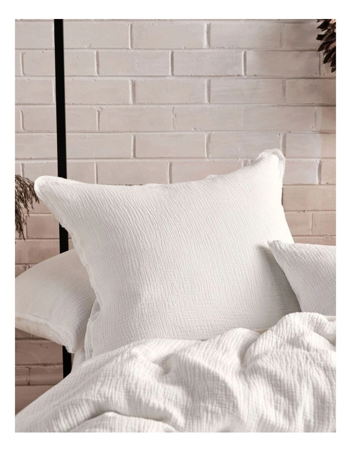 Cheapest ✨ Linen House Elysian Quilt Cover Set in White 🌟 2 Cheapest ✨ Linen House Elysian Quilt Cover Set in White 🌟 - Image 2