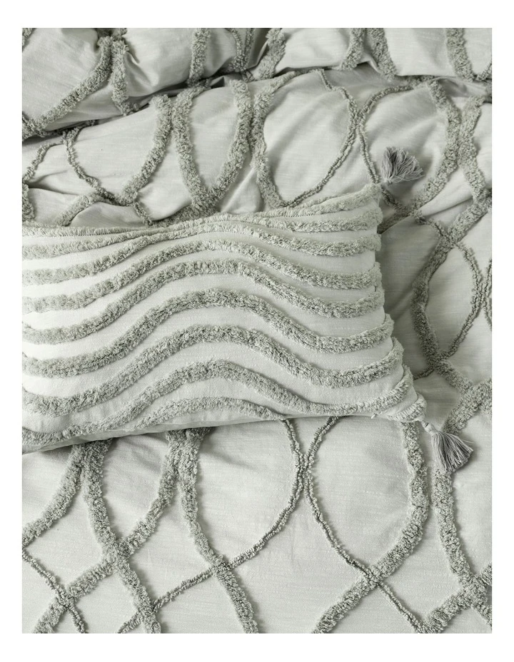 Best Sale 🧨 Linen House Amadora Quilt Cover Set in Smoke 🤩 4 Best Sale 🧨 Linen House Amadora Quilt Cover Set in Smoke 🤩 - Image 4