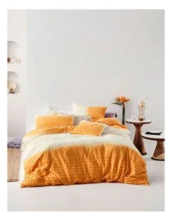 Coupon ❤️ Linen House Basque Quilt Cover Set in Marigold ✨