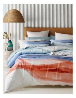 Budget ❤️ Australian House & Garden Bass Strait Quilt Cover Set Eucalyptus 🔥