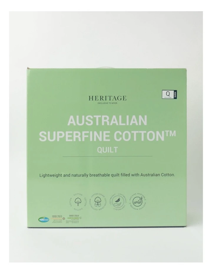 Deals โค๏ธ Heritage Australian Superfine Cotton Light Weight Quilt ๐ 1 Deals โค๏ธ Heritage Australian Superfine Cotton Light Weight Quilt ๐