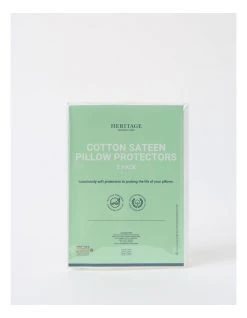 Coupon 🌟 Heritage Cotton Pillow Protector 2 Pack ✨