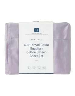 Best Sale 🎉 Heritage 400TC Luxurious Egyptian Cotton Sateen Sheeting Lavender ✔️ -Bedroom Sales Store 781164910 781163650 3 720x928