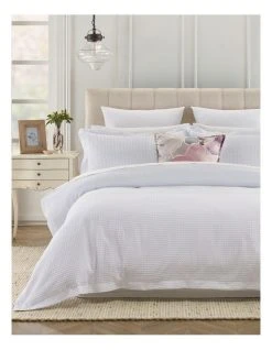 Top 10 ⭐ Heritage Eleonore Quilt Cover Set White 👏