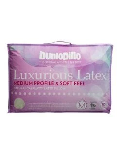 Top 10 ❤️ Dunlopillo Luxurious Medium Profile & Soft Feel Latex Pillow in White ⭐