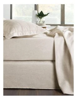 Flash Sale ❤️ Sheridan Abbotson Bedskirt in Flax 😀