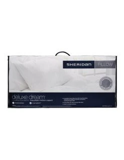 Deals ✔️ Sheridan Deluxe Dream Polyester Pillow White 😀