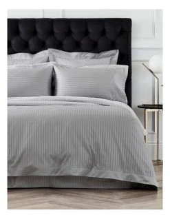 Cheap 🧨 Sheridan Millennia 1200TC Tailored Quilt Cover in Silver Grey 🧨