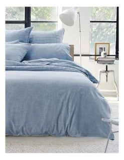 Cheapest ⌛ Sheridan Reilly Quilt Cover Set in Chambray 🔥