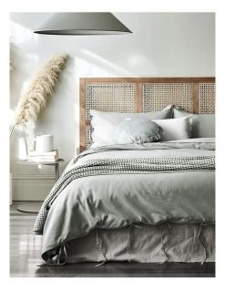Budget ✔️ Aura Home Maison Vintage Bedlinen Collection in Limestone ⭐