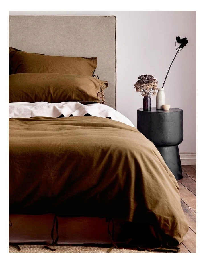 Flash Sale 🌟 Aura Home Maison Vintage Bedlinen Collection in Tobacco 🎉 2 Flash Sale 🌟 Aura Home Maison Vintage Bedlinen Collection in Tobacco 🎉 - Image 2