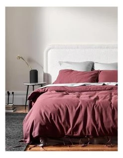 Best deal ⌛ Aura Home Maison Vintage Bedlinen Collection in Syrah ❤️