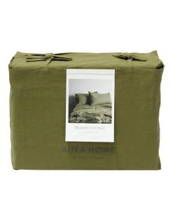 Promo 🔔 Aura Home Maison Vintage Sheet Set in Olive 👏 -Bedroom Sales Store 788797810 788796280 5 720x928