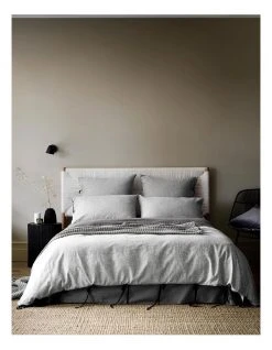 Budget 😀 Aura Home Oxford Bedlinen Collection in Black ⭐