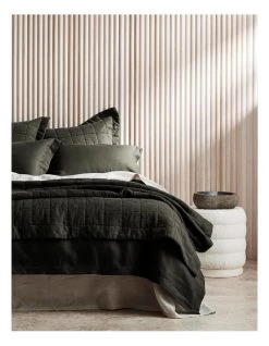 Deals ❤️ Sheridan Abbotson Bedcover in Olive ⭐