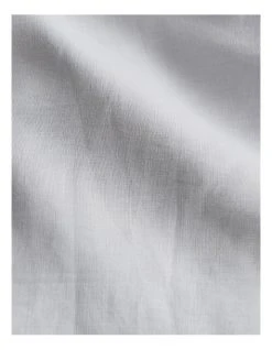 Budget 🤩 Sheridan Abbotson European Pillowcase in Silver 🤩 -Bedroom Sales Store 790576660 3 720x928