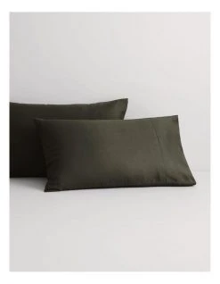 Cheap 😀 Sheridan Abbotson Fitted Sheet in Olive 👏 -Bedroom Sales Store 790577920 3 720x928