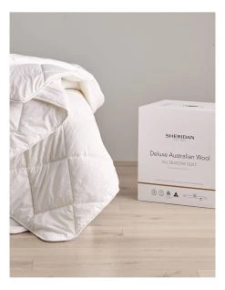 Flash Sale 😍 Sheridan Deluxe Australian Wool All Seasons Quilt ❤️ -Bedroom Sales Store 790591600 3 720x928