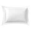 Deals ❤️ Sheridan Lanham Silk Standard Pillowcase in Snow ✔️