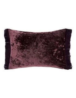 Best deal 👏 Grace by Linen House Pasquel Rectangle Cushion Plum ✔️