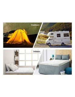 Brand new ✨ Giselle Bedding Giselle Memory Foam Mattress Topper Queen Bed Cool Gel Bamboo Cover 10CM ✨ -Bedroom Sales Store 795718990 6 720x928