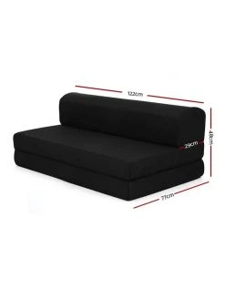 Best Sale ❤️ Giselle Bedding Folding Foam Mattress Portable Double Sofa Bed Mat Lounger ✨ -Bedroom Sales Store 795720520 3 720x928