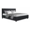 Flash Sale ⭐ Artiss Queen Size Fabric Bed Frame - Charcoal 🎁