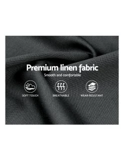 Flash Sale ⭐ Artiss Queen Size Fabric Bed Frame - Charcoal 🎁 -Bedroom Sales Store 795722950 6 720x928