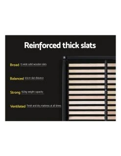 Deals 🤩 Artiss King Single Size Bed Frame Base Mattress Platform Fabric Wooden Grey NEO 🌟 -Bedroom Sales Store 795723310 5 720x928