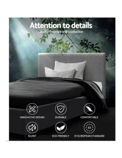 Buy 🌟 Artiss King Single Size Gas Lift Bed Frame Base With Storage Mattress Fabric 🔥 -Bedroom Sales Store 795724570 3 720x928