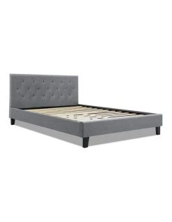 Top 10 ✨ Artiss Double Size Bed Frame VANKE Fabric Headboard Wooden Mattress Base ✔️
