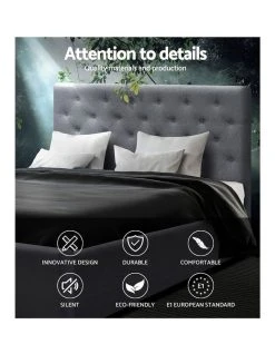 Discount 👍 Artiss Double Full Size Gas Lift Bed Frame Base With Storage Mattress Grey Fabric VILA ✔️ 8 Discount 👍 Artiss Double Full Size Gas Lift Bed Frame Base With Storage Mattress Grey Fabric VILA ✔️ -Bedroom Sales Store 795730960 3 720x928