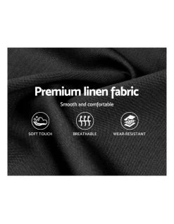 Flash Sale 👏 Artiss King Size Fabric Bed Frame Headboard with Drawers - Charcoal 😍 -Bedroom Sales Store 795731140 6 720x928