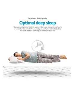 Coupon ✨ Giselle Bedding Queen Size Pillow Top Foam Mattress 🥰 -Bedroom Sales Store 795826540 4 720x928