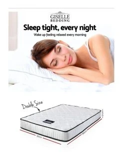 Deals 👍 Giselle Bedding Double Size 21Cm Thick Foam Mattress 🌟 -Bedroom Sales Store 795828250 3 720x928