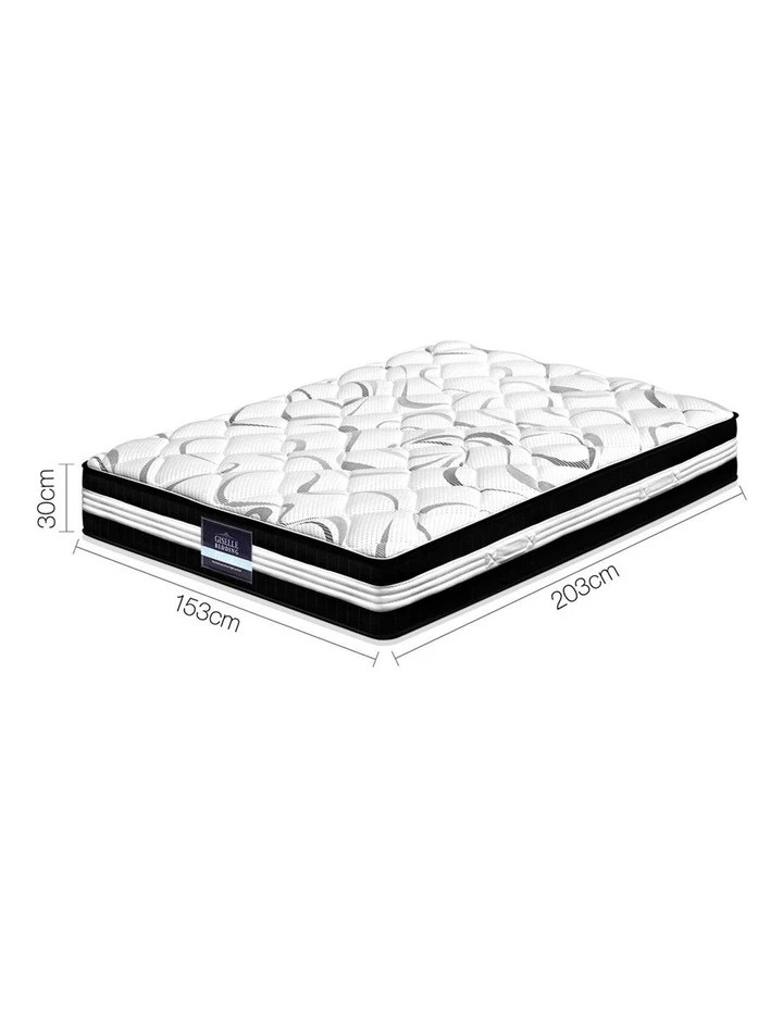 Wholesale 👍 Giselle Bedding Queen Size Euro Spring Foam Mattress 🥰 2 Wholesale 👍 Giselle Bedding Queen Size Euro Spring Foam Mattress 🥰 - Image 2