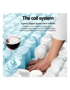 Cheapest 🧨 Giselle Bedding King Size Euro Spring Foam Mattress ✔️ -Bedroom Sales Store 795832300 6 720x928