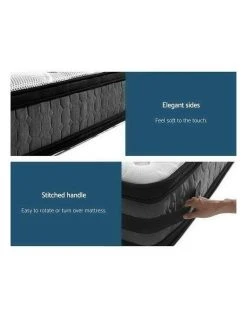 Cheap ✨ Giselle Bedding 36Cm King Mattress 7 Zone Euro Top Pocket Spring Medium Firm Foam ⌛ -Bedroom Sales Store 795832570 6 720x928