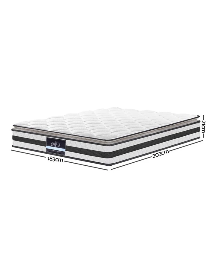 Flash Sale ❤️ Giselle Bedding King Size Pillow Top Foam Mattress ✨ 2 Flash Sale ❤️ Giselle Bedding King Size Pillow Top Foam Mattress ✨ - Image 2