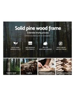 Outlet ⌛ Artiss Queen Wooden Bed Base Frame Size JADE Timber Foundation Mattress Platform ⌛ -Bedroom Sales Store 795839320 4 720x928