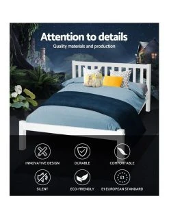 Deals ⌛ Artiss Double Full Size Wooden Bed Frame SOFIE Pine Timber Mattress Base Bedroom ⌛ -Bedroom Sales Store 795839680 3 720x928