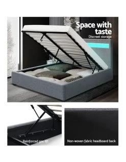 Deals 👏 Artiss Bed Frame Double Full Size Gas Lift Base With Storage Grey Fabric COLE ⭐ 11 Deals 👏 Artiss Bed Frame Double Full Size Gas Lift Base With Storage Grey Fabric COLE ⭐ -Bedroom Sales Store 795843820 6 720x928