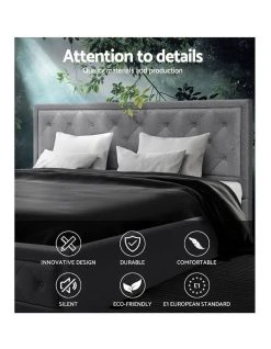 Best Sale ✨ Artiss Bed Frame Double Full Size Gas Lift Base With Storage Grey Fabric TIYO 🤩 -Bedroom Sales Store 795855700 4 720x928