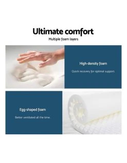 Best Pirce 🔥 Giselle Bedding Super Firm Mattress Queen Size Bed 7 Zone Pocket Spring Foam 28cm 🎉 -Bedroom Sales Store 795858400 4 720x928