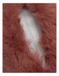 Cheapest ✔️ Heritage Amelie Faux Fur Cushion Withered Rose 🥰 -Bedroom Sales Store 798599800 4 720x928