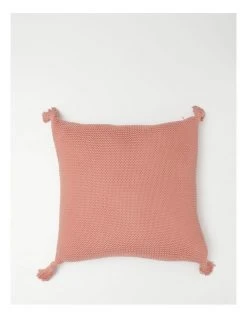 Flash Sale ⌛ Vue Melaky Knitted With Tassels Cushion Pink Clay ❤️