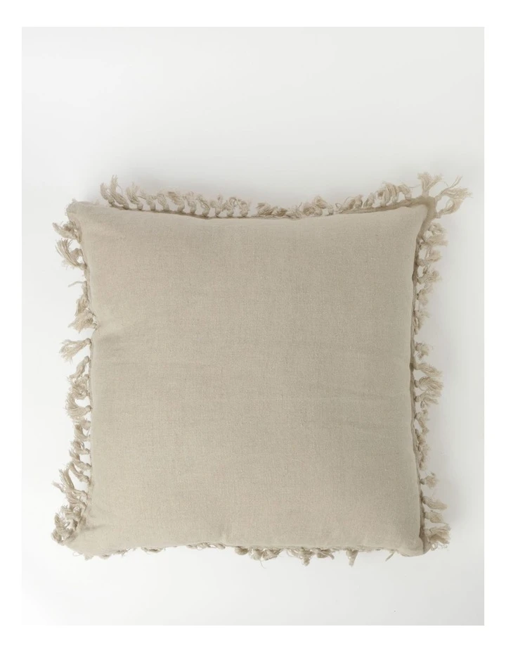 Discount 🤩 Australian House & Garden Moreton Tassle Linen Square Cushion Natural ❤️ 1 Discount 🤩 Australian House & Garden Moreton Tassle Linen Square Cushion Natural ❤️