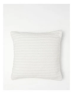 Brand new 🎁 Australian House & Garden Torba Woven Cotton Cushion White 🥰