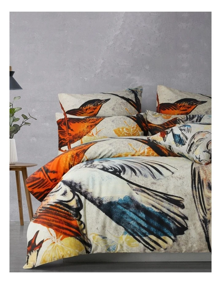 Best Sale ⌛ Robert Gordon x Bromley Birds Quilt Cover Set Multicolour ❤️ 1 Best Sale ⌛ Robert Gordon x Bromley Birds Quilt Cover Set Multicolour ❤️