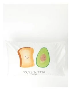 Best Sale 👏 Beau & Bonnie Better Half Pillowcase Multicolour 🔥 -Bedroom Sales Store 802144990 1 720x928